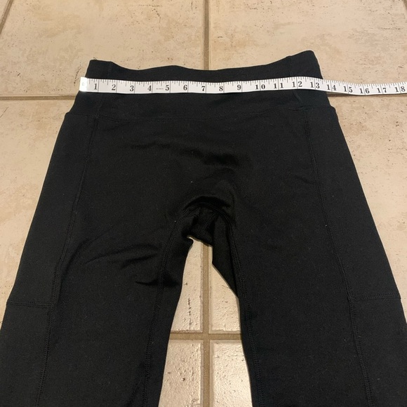 ACX Active Black Cropped Leggings with Side Pockets - S/P - Picture 3 of 6